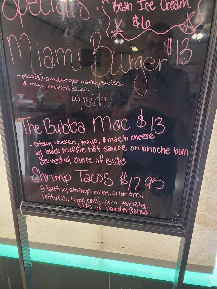 Menu Jersey's Corner-5